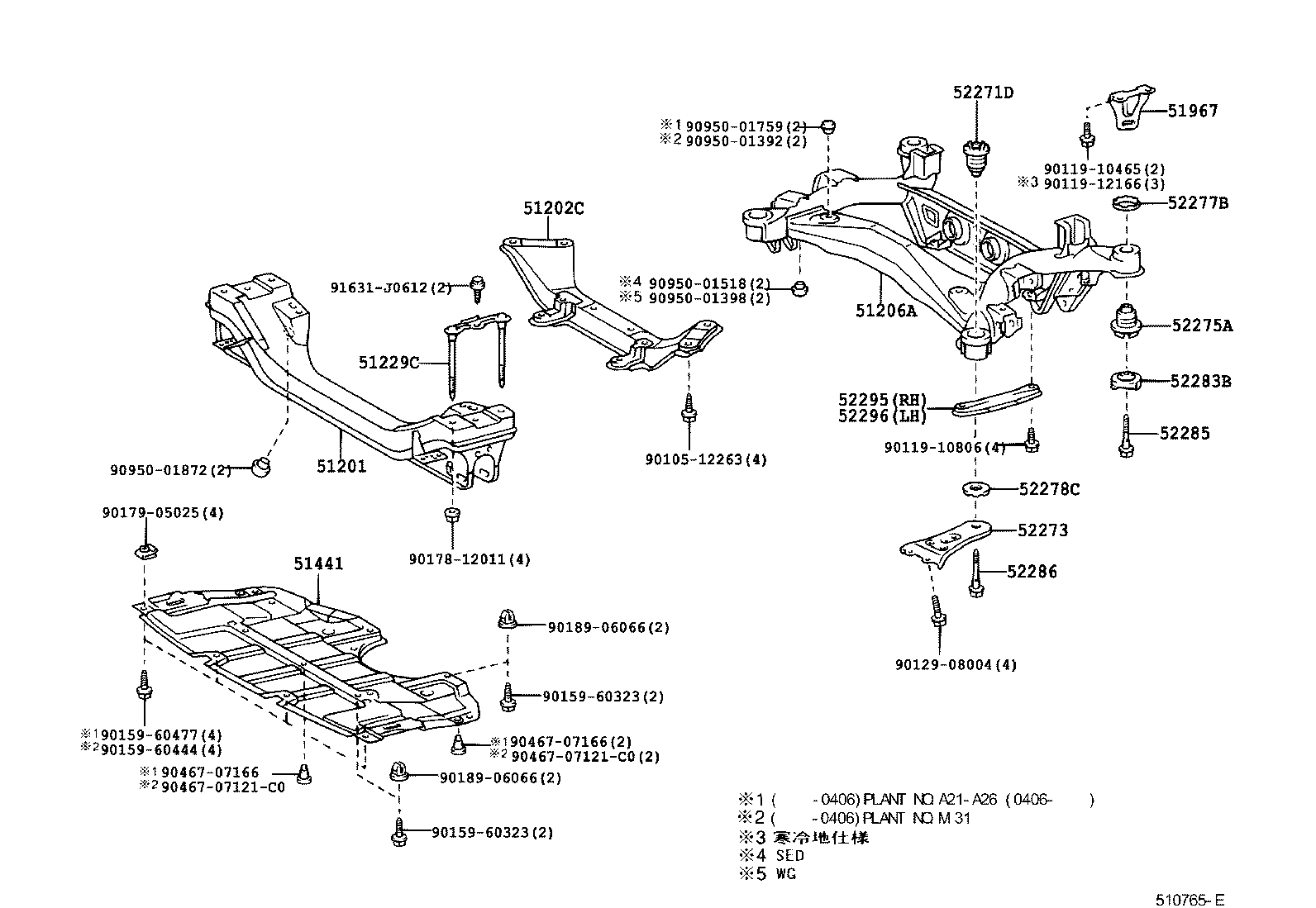  MARK 2 MARK 2 BLIT |  SUSPENSION CROSSMEMBER UNDER COVER