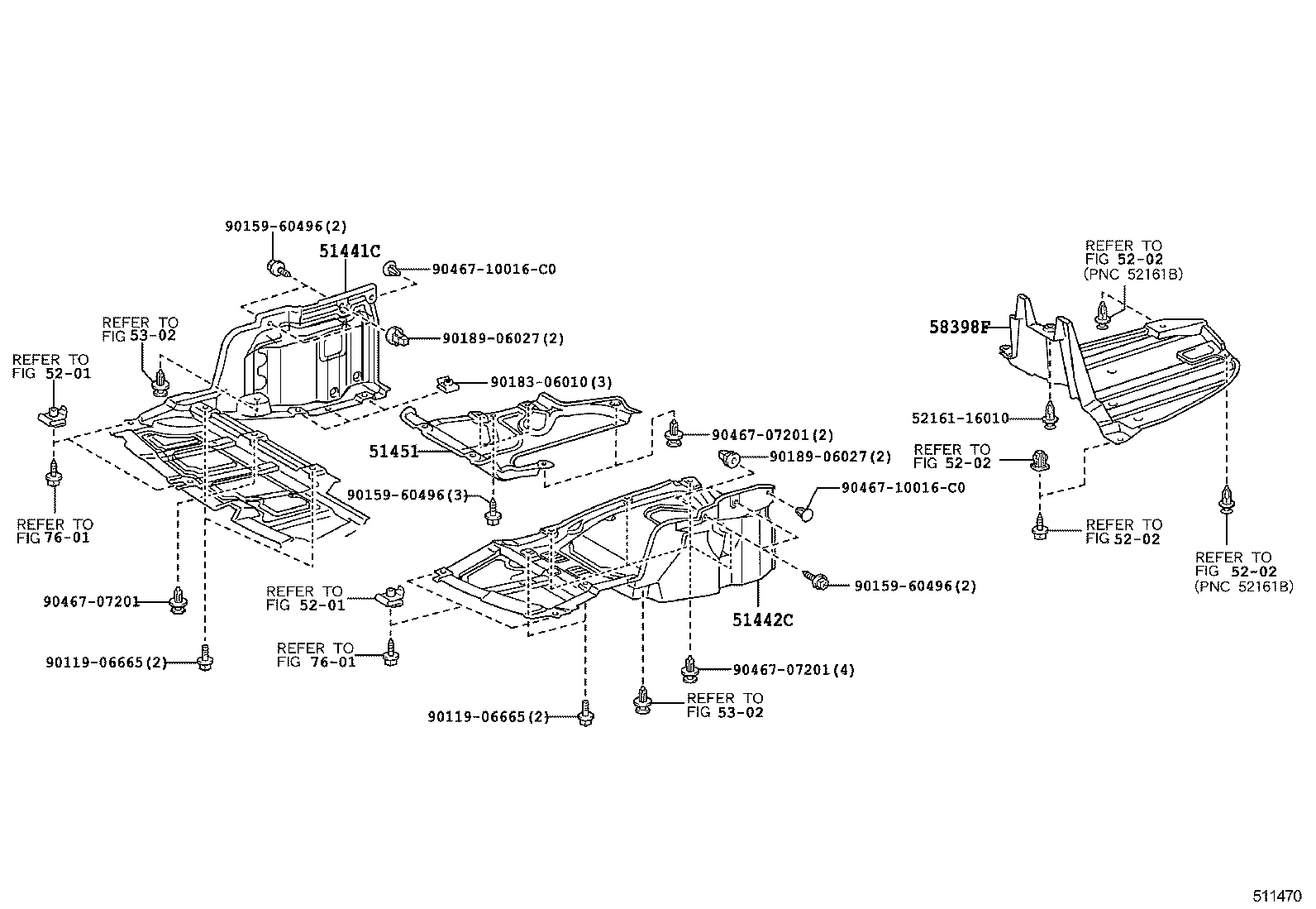  AVENSIS |  SUSPENSION CROSSMEMBER UNDER COVER