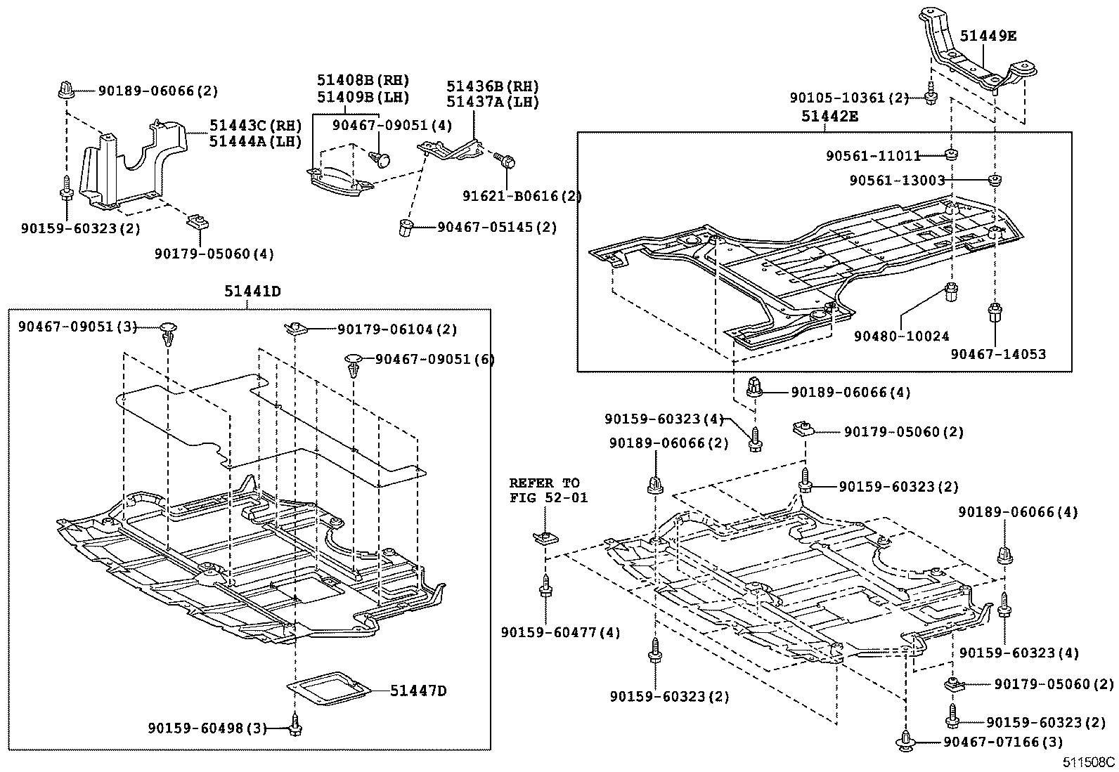  CROWN MAJESTA |  SUSPENSION CROSSMEMBER UNDER COVER