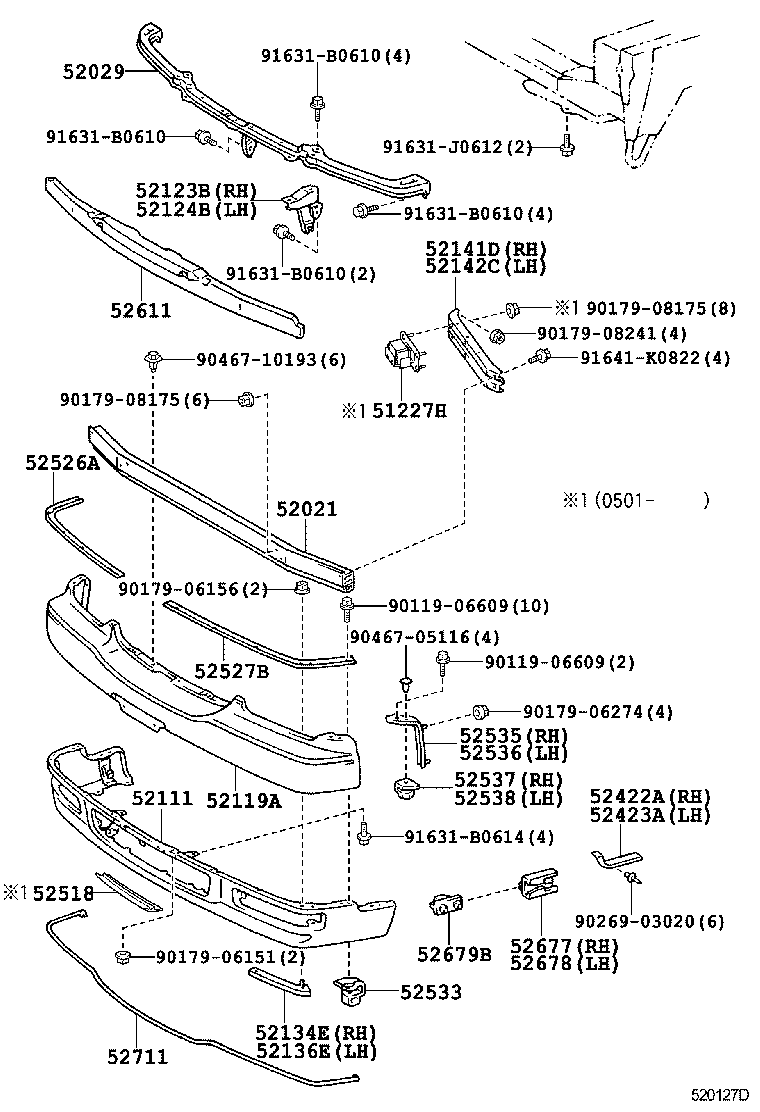  CENTURY |  FRONT BUMPER BUMPER STAY