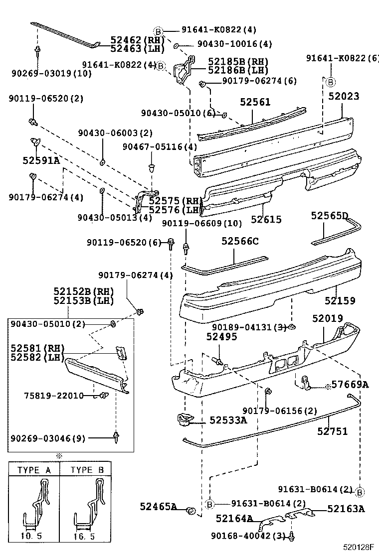  CENTURY |  REAR BUMPER BUMPER STAY