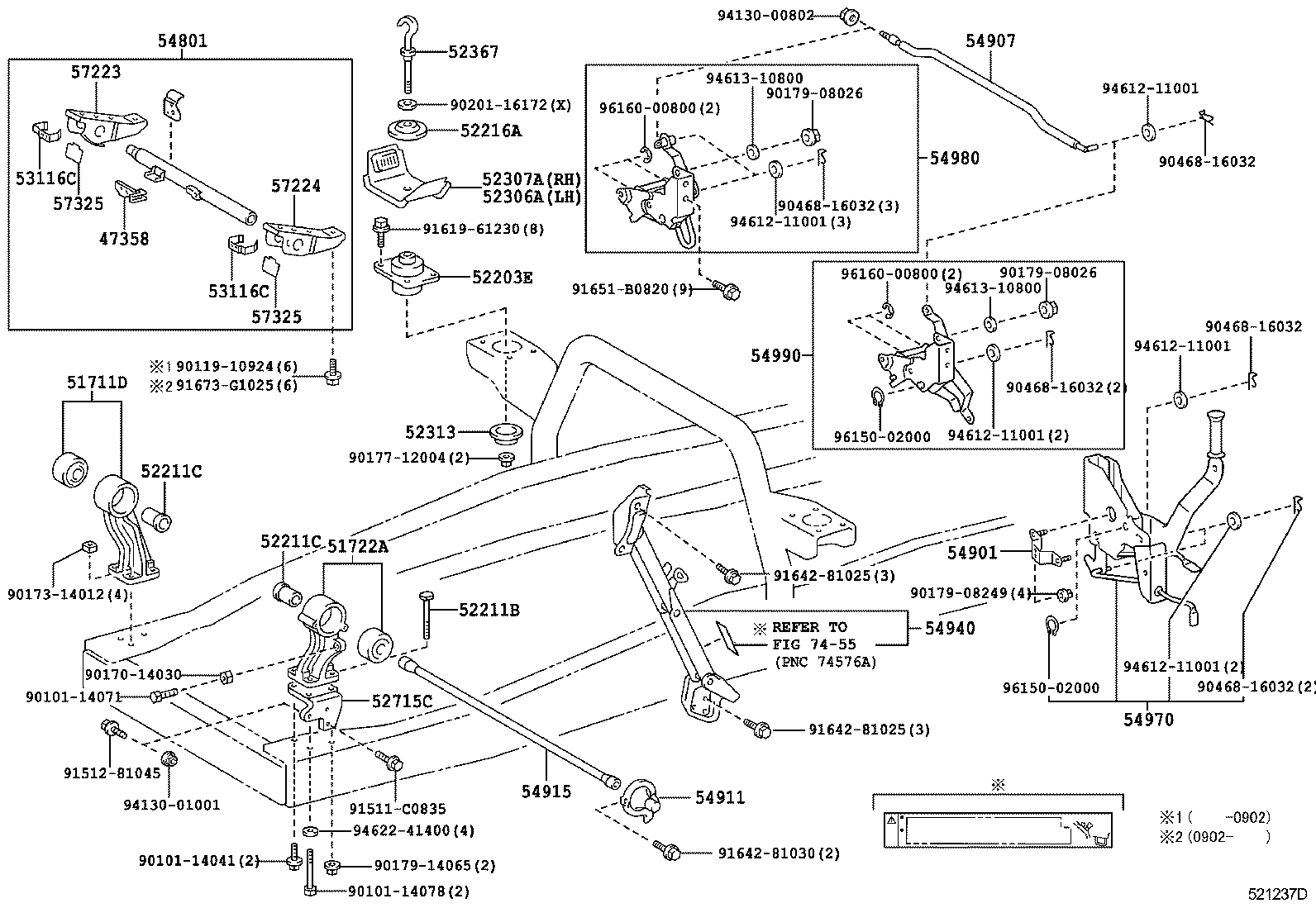  DYNA TOYOACE |  CAB MOUNTING BODY MOUNTING