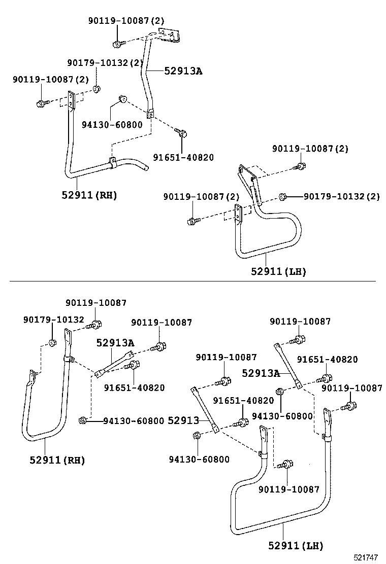  DYNA TOYOACE |  SIDE BUMPER BUMPER STAY