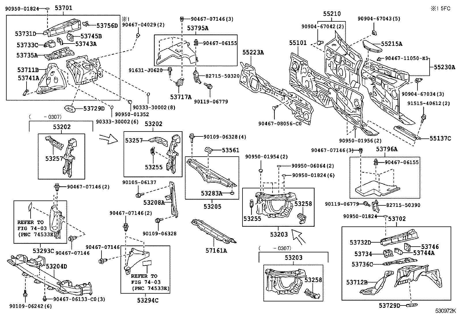  CELSIOR |  FRONT FENDER APRON DASH PANEL