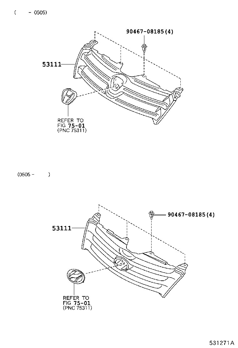  IST |  RADIATOR GRILLE