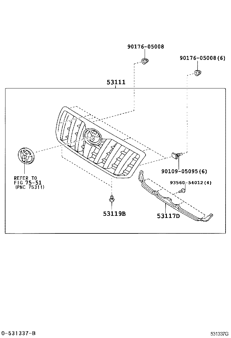  LAND CRUISER PRADO |  RADIATOR GRILLE