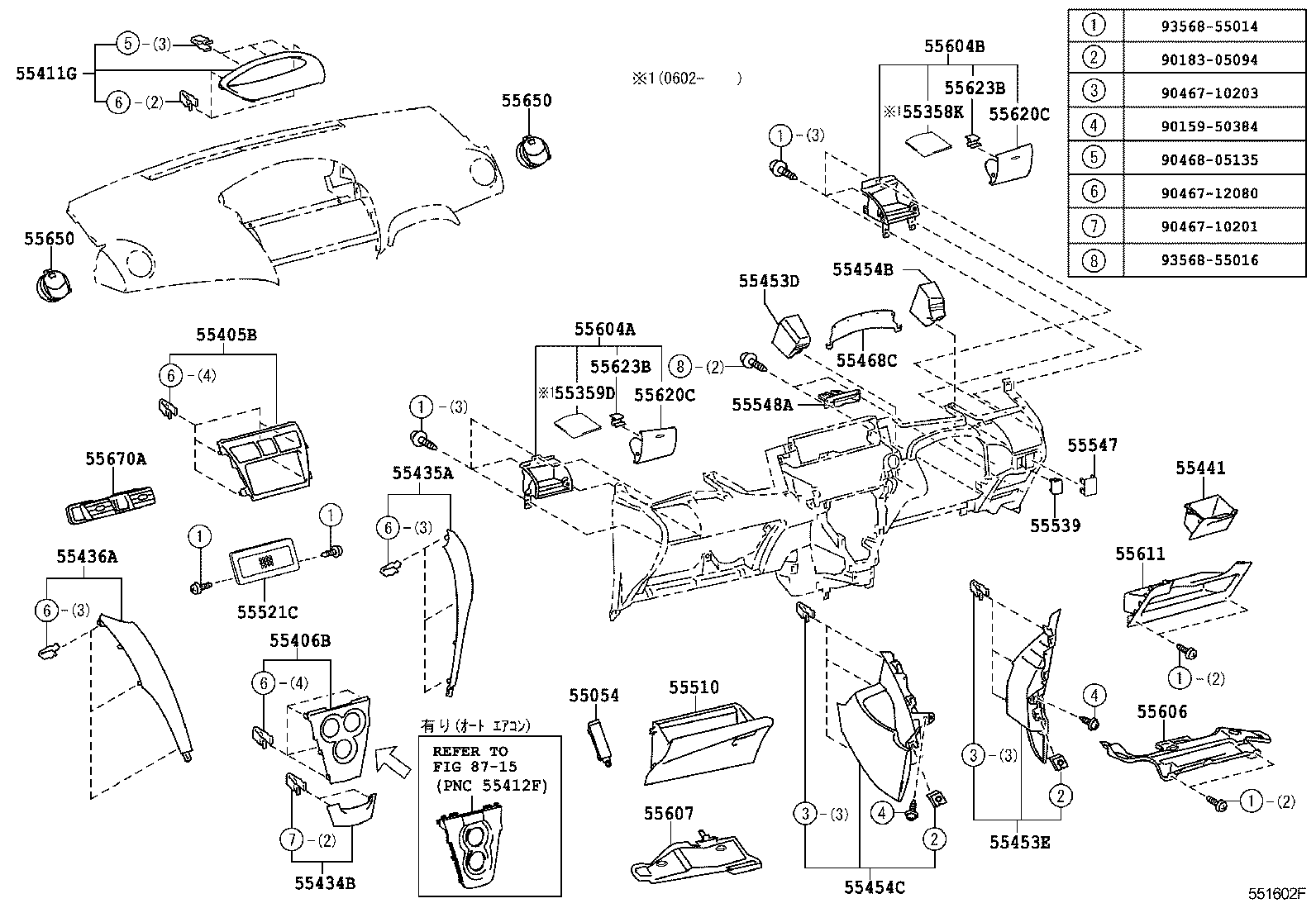  BELTA |  INSTRUMENT PANEL GLOVE COMPARTMENT