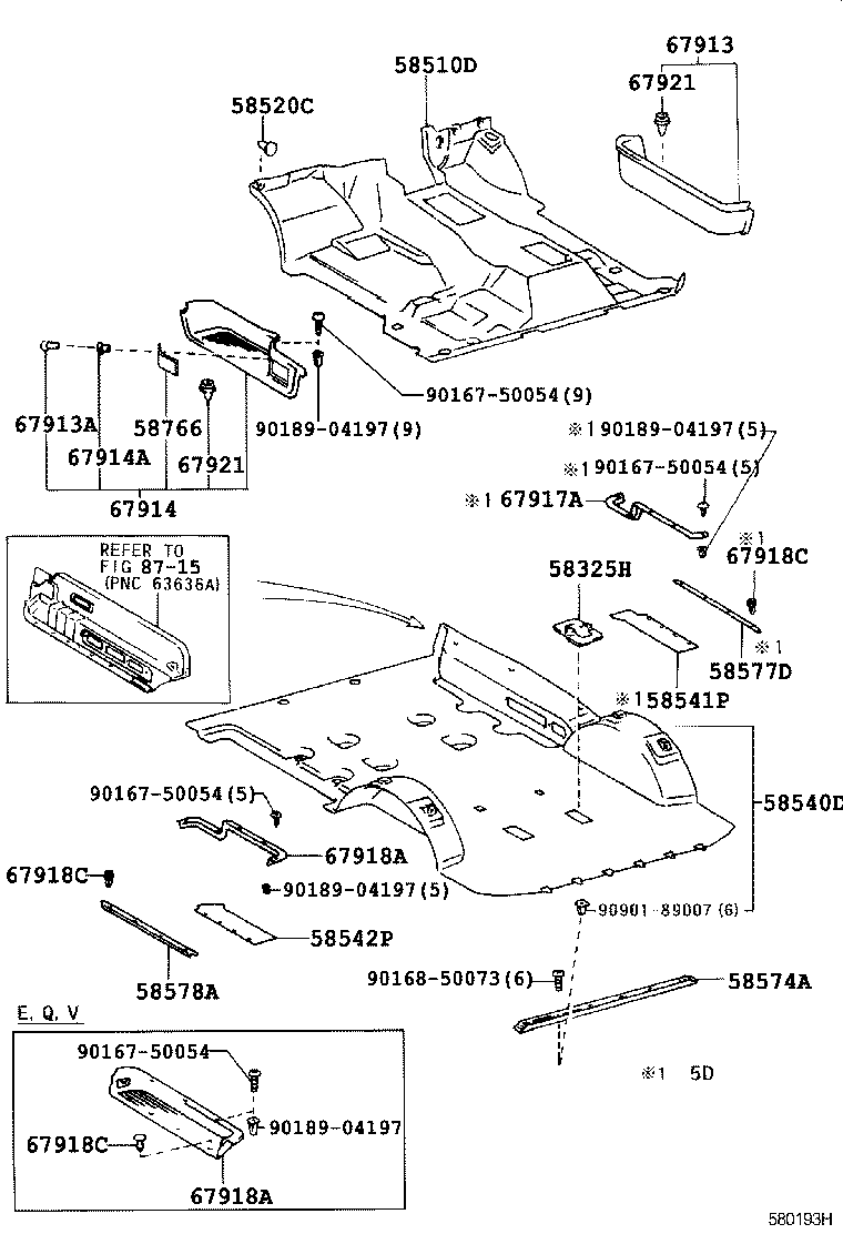  LITE TOWNACE NOAH V |  FLOOR MAT SILENCER PAD