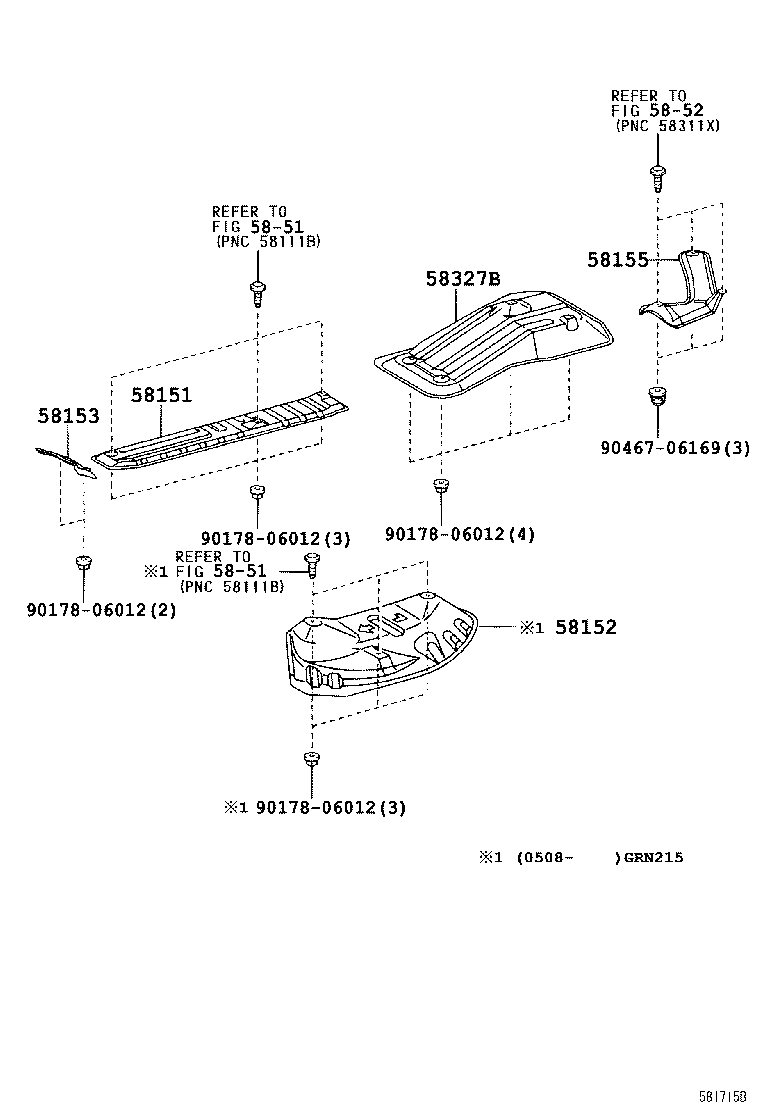  HILUX SURF |  FLOOR INSULATOR