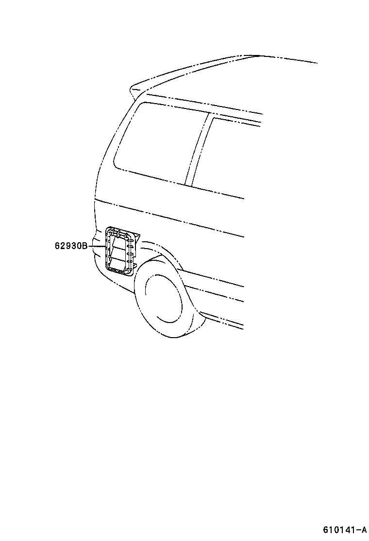  LITE TOWNACE NOAH V |  REAR VENTILATOR ROOF VENTILATOR