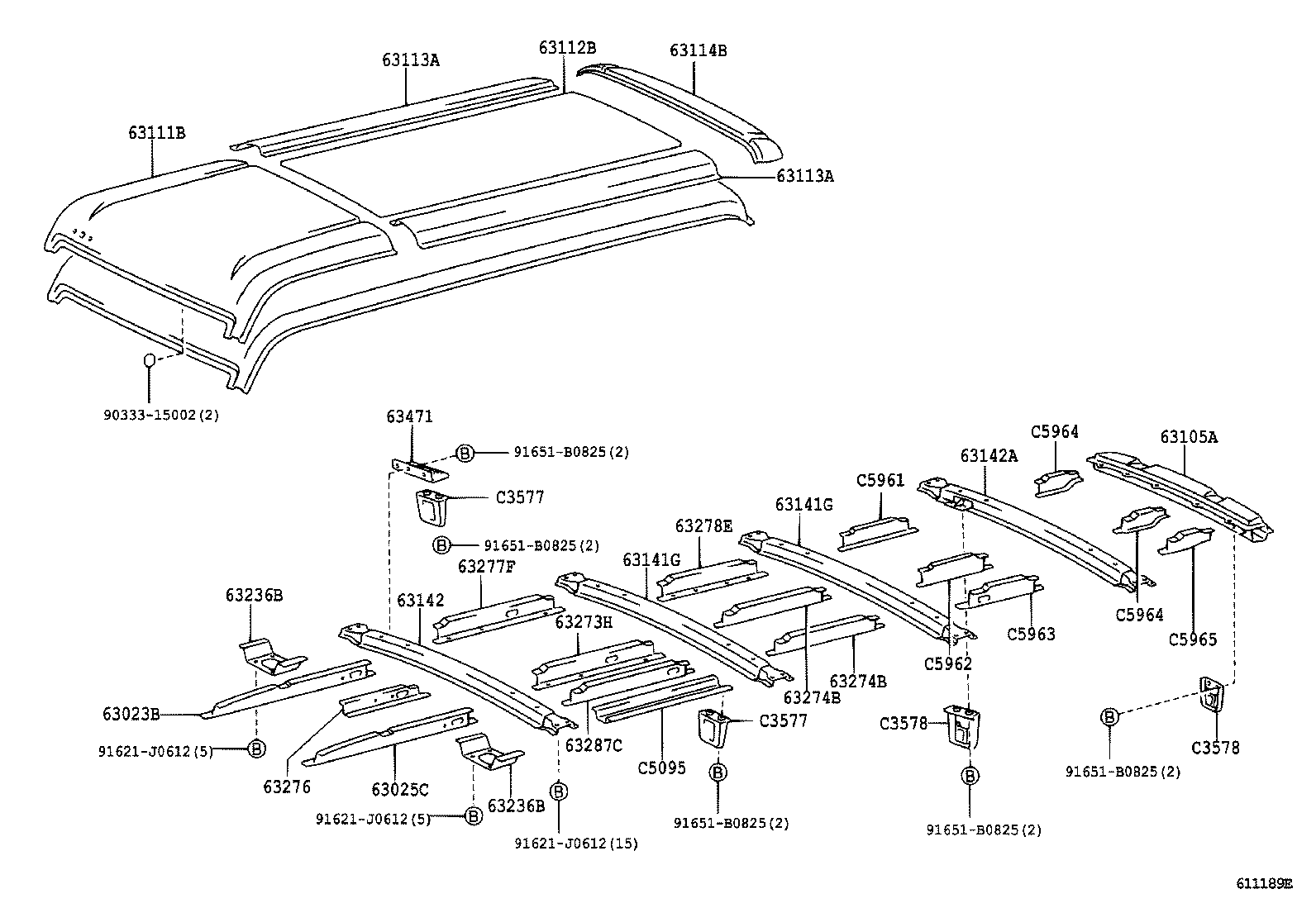  QUICK DELI URBAN SUP |  ROOF PANEL BACK PANEL