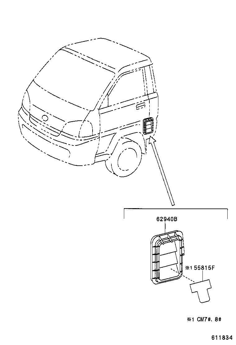  LITE TOWNACE |  REAR VENTILATOR ROOF VENTILATOR