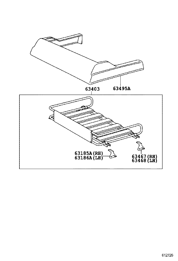  DYNA TOYOACE |  ROOF PANEL BACK PANEL