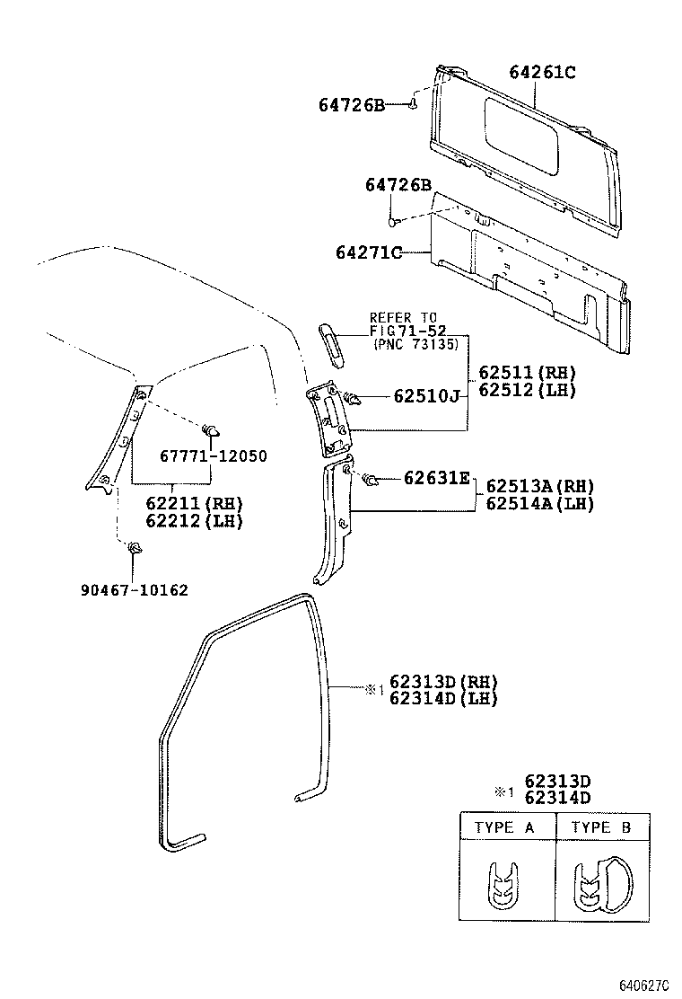  DYNA TOYOACE |  INSIDE TRIM BOARD