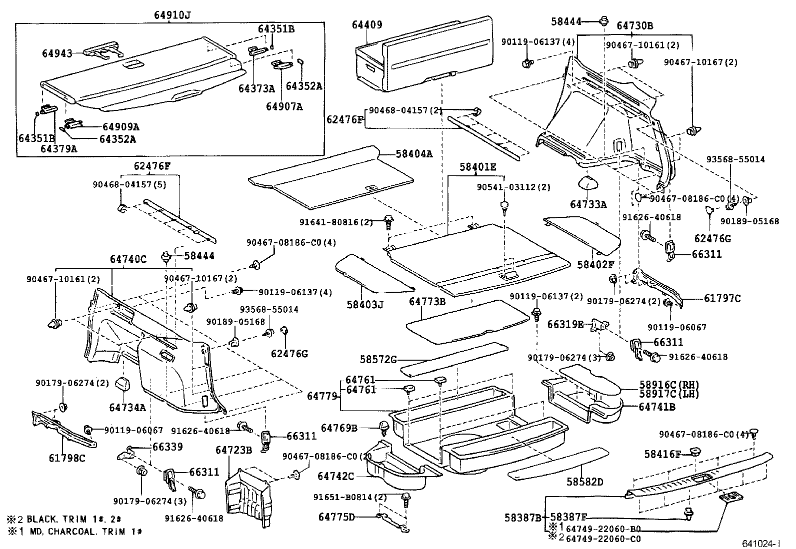  MARK 2 MARK 2 BLIT |  DECK BOARD DECK TRIM COVER