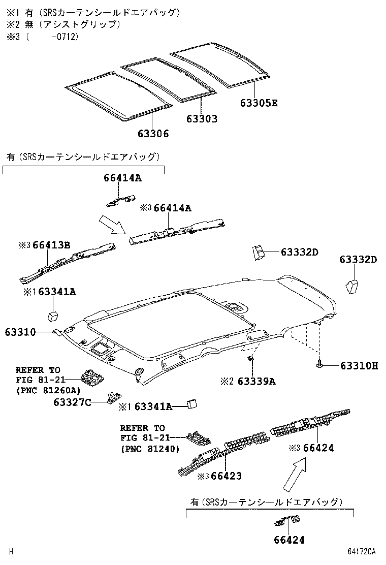 RACTIS |  ROOF HEADLINING SILENCER PAD