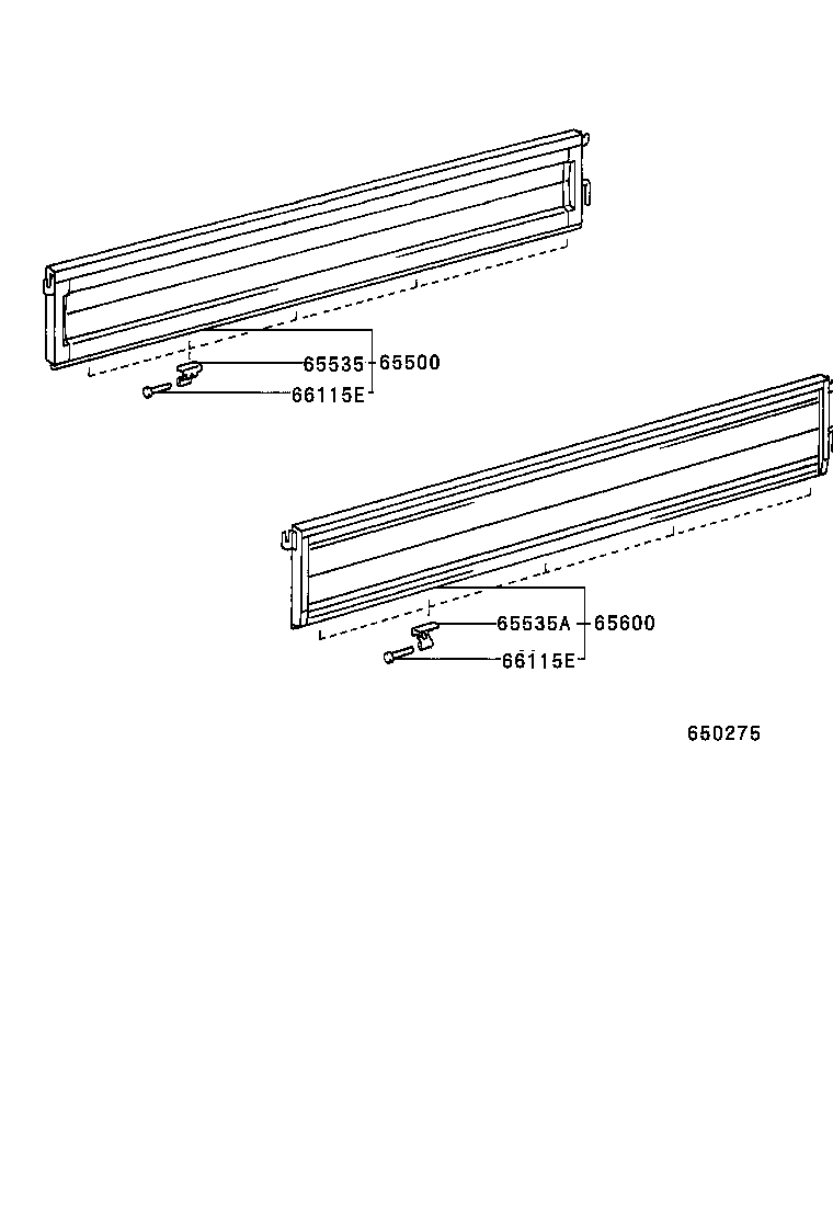  LITE TOWNACE |  REAR BODY SIDE PANEL