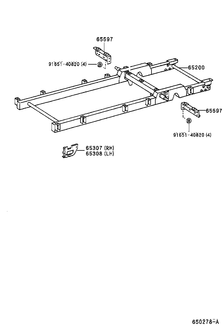  LITE TOWNACE |  REAR BODY FLOOR FENDER
