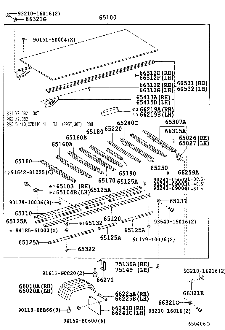  DYNA TOYOACE |  REAR BODY FLOOR FENDER