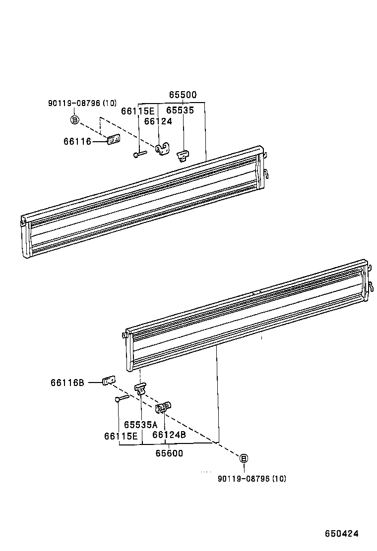  LITE TOWNACE |  REAR BODY SIDE PANEL