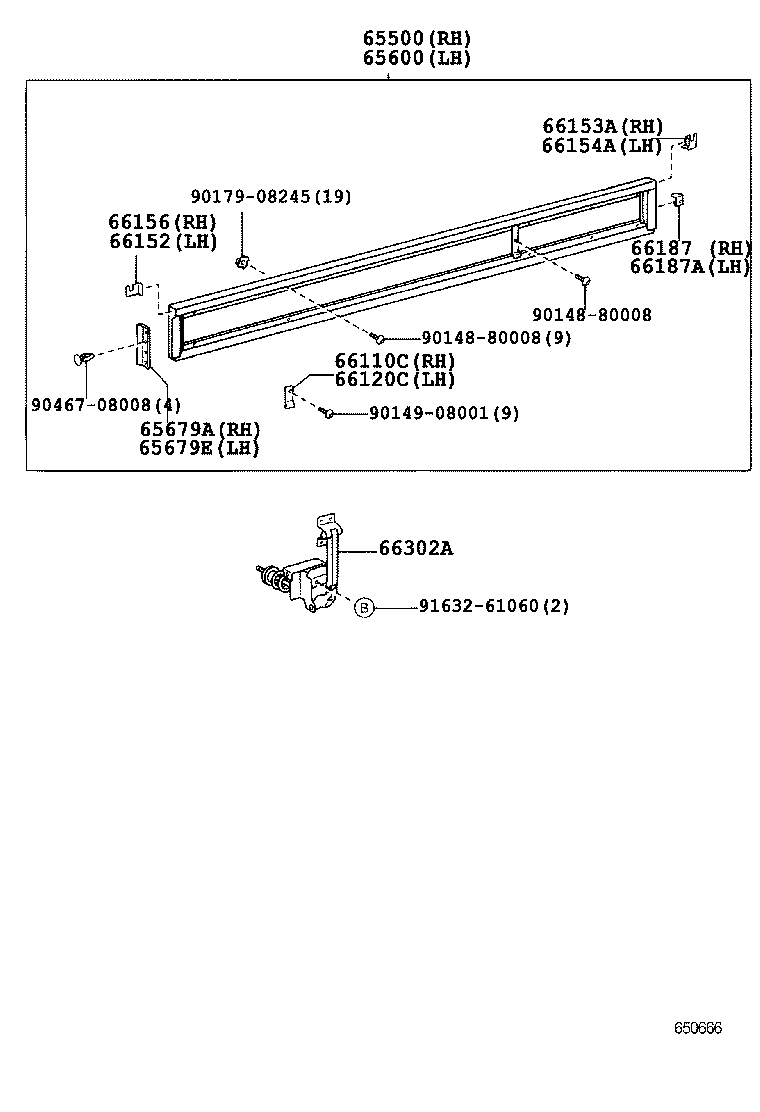  DYNA TOYOACE HV |  REAR BODY SIDE PANEL