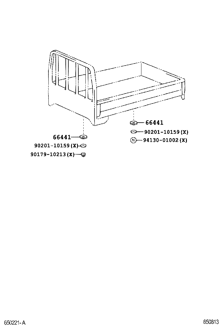 DYNA TOYOACE |  REAR BODY MOUNTING