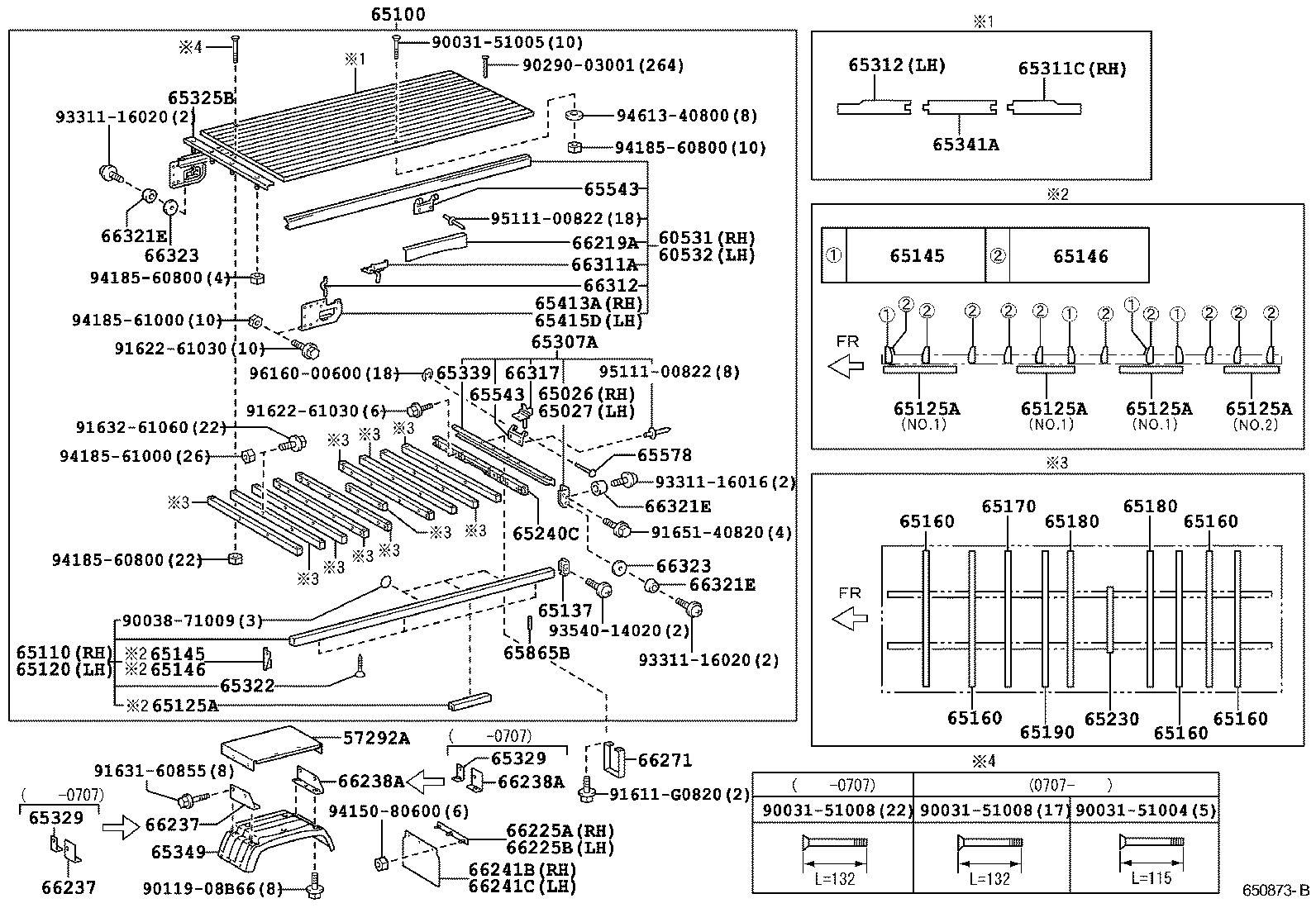  DYNA TOYOACE |  REAR BODY FLOOR FENDER