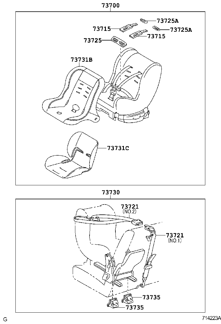  GS460 430 350 |  SEAT BELT CHILD RESTRAINT SEAT