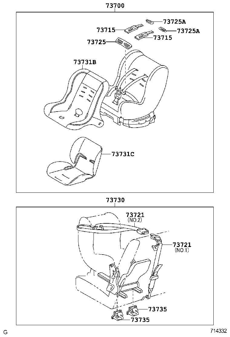  GS450H |  SEAT BELT CHILD RESTRAINT SEAT