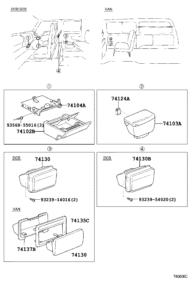  DYNA TOYOACE |  ASH RECEPTACLE