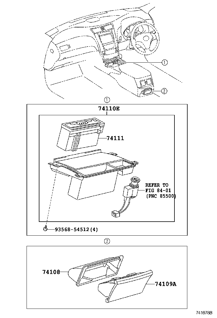  GS460 430 350 |  ASH RECEPTACLE