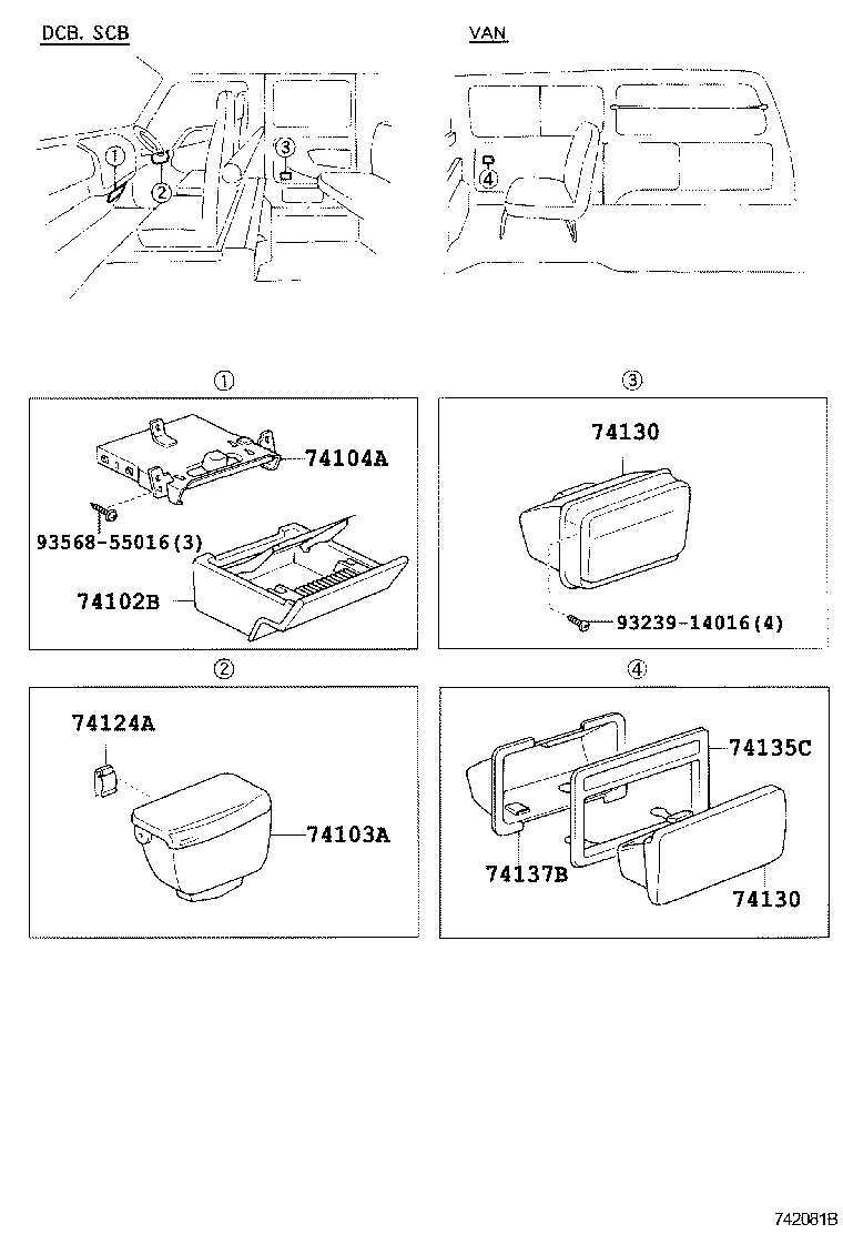  DYNA TOYOACE |  ASH RECEPTACLE