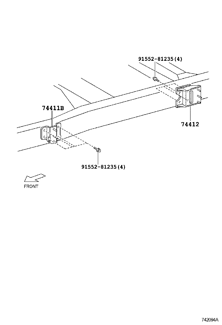  DYNA TOYOACE HV |  BATTERY CARRIER