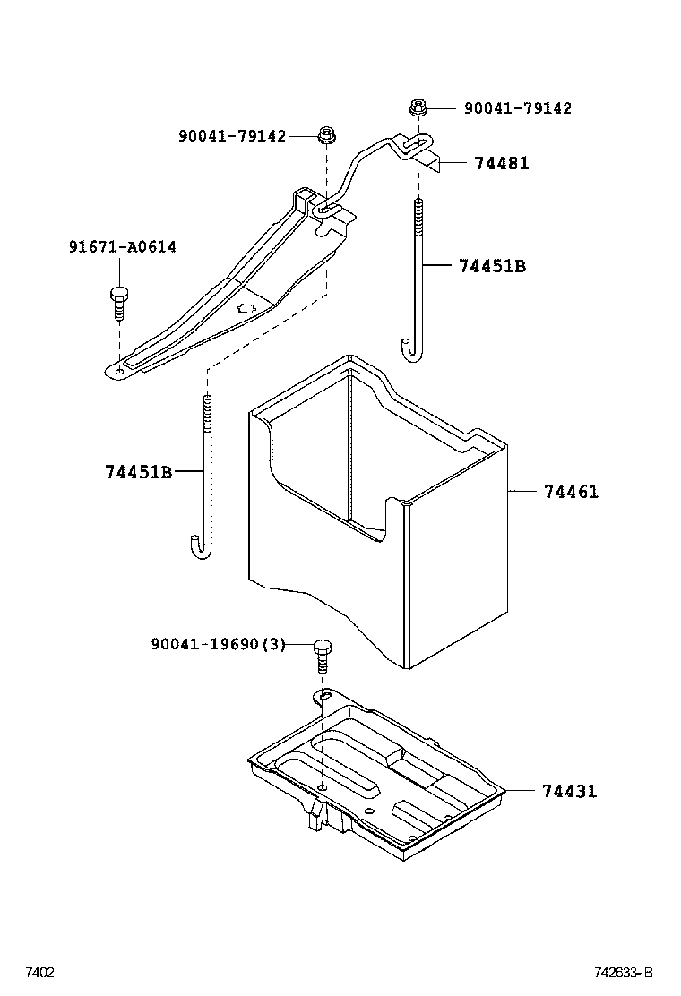  PASSO SETTE |  BATTERY CARRIER