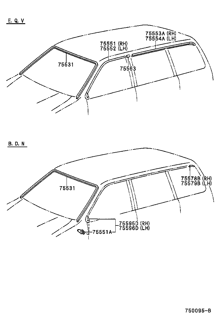  LITE TOWNACE NOAH V |  MOULDING