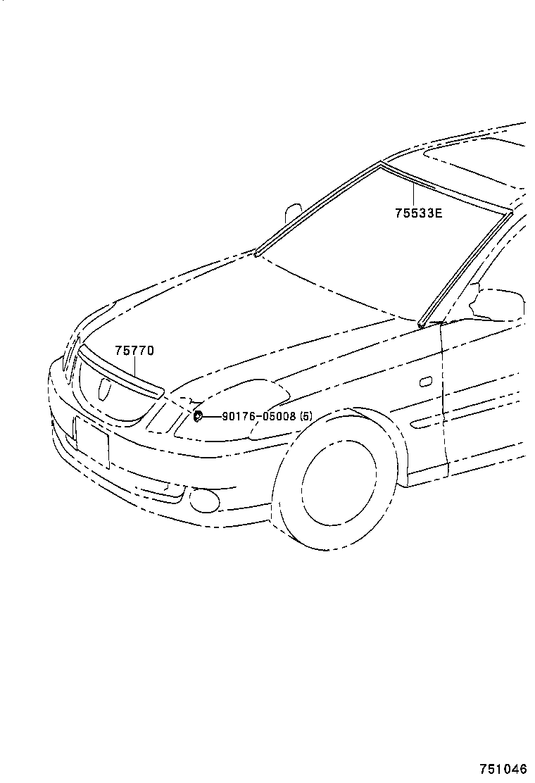  MARK 2 MARK 2 BLIT |  FRONT MOULDING