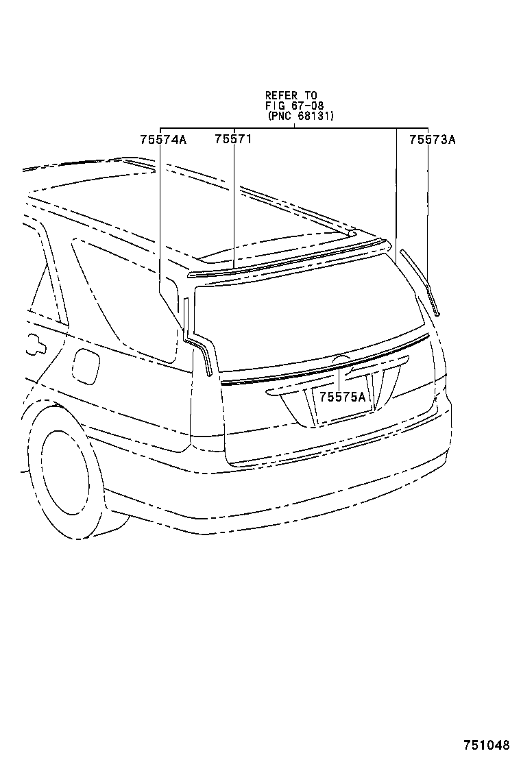  MARK 2 MARK 2 BLIT |  REAR MOULDING