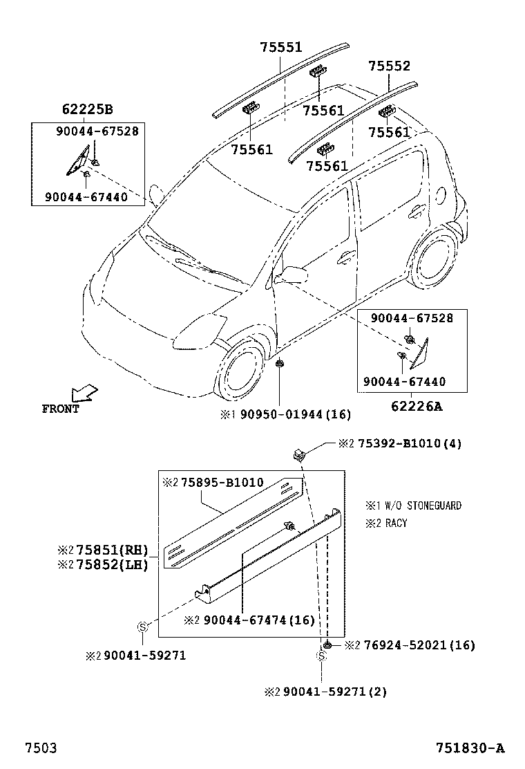  PASSO |  SIDE MOULDING