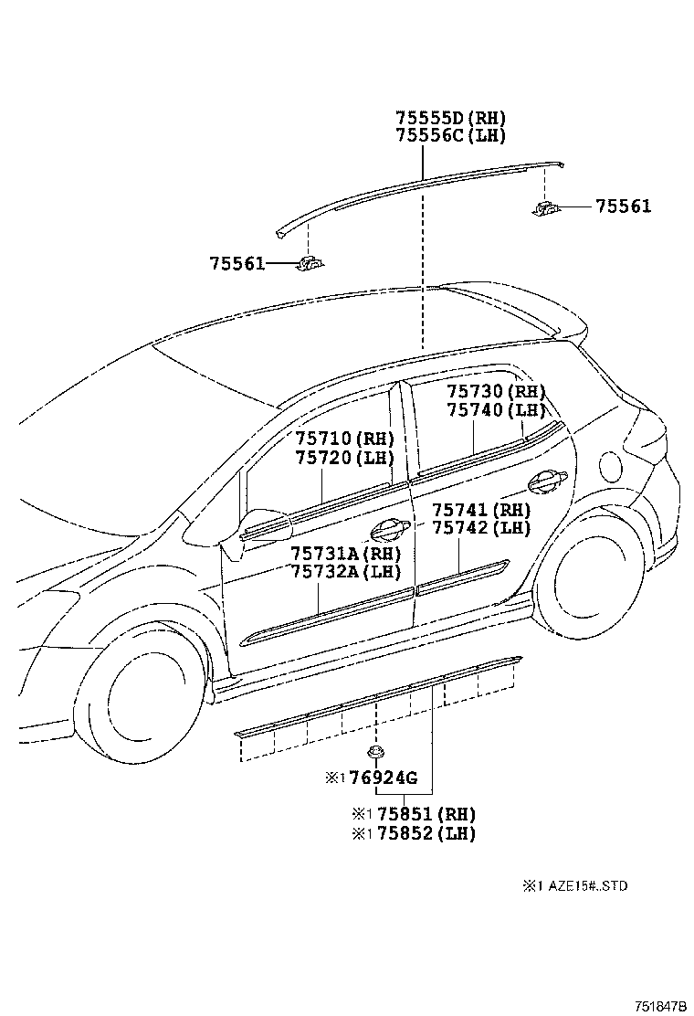  BLADE |  SIDE MOULDING