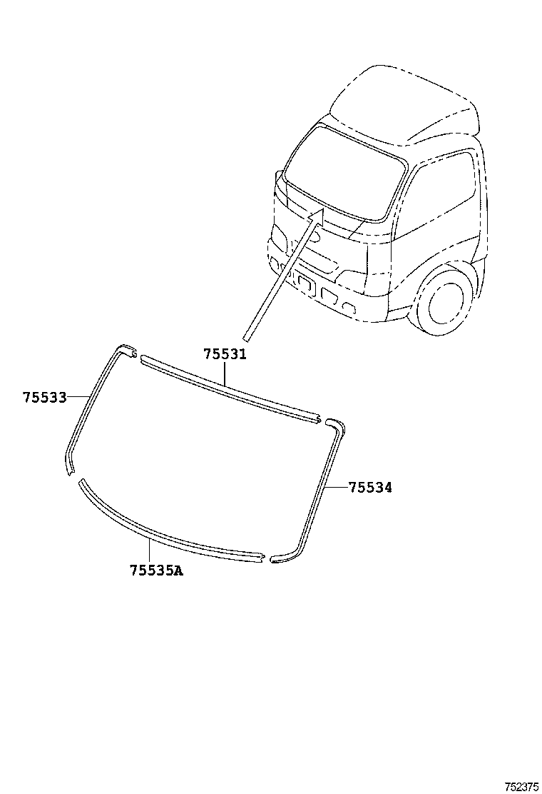 DYNA TOYOACE | MOULDING