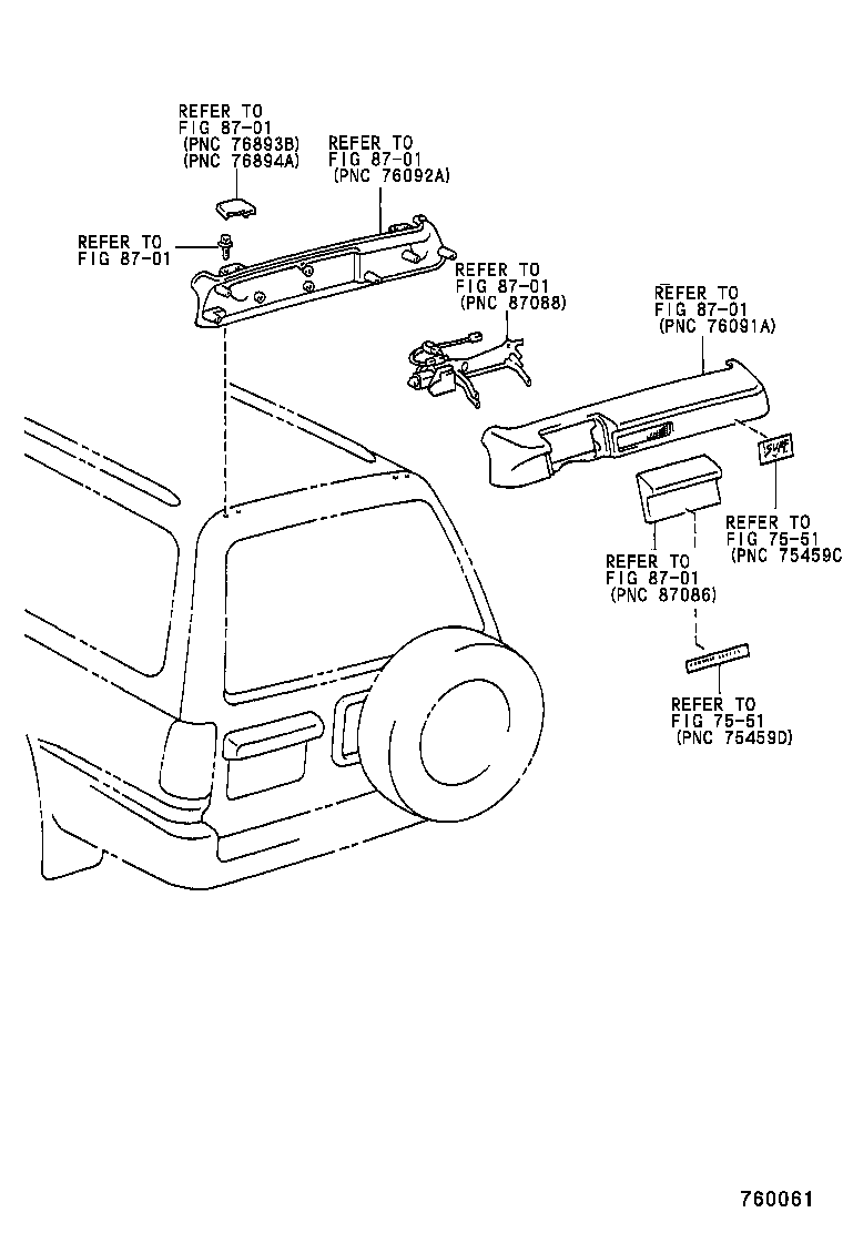 HILUX SURF | SPOILER SIDE MUDGUARD