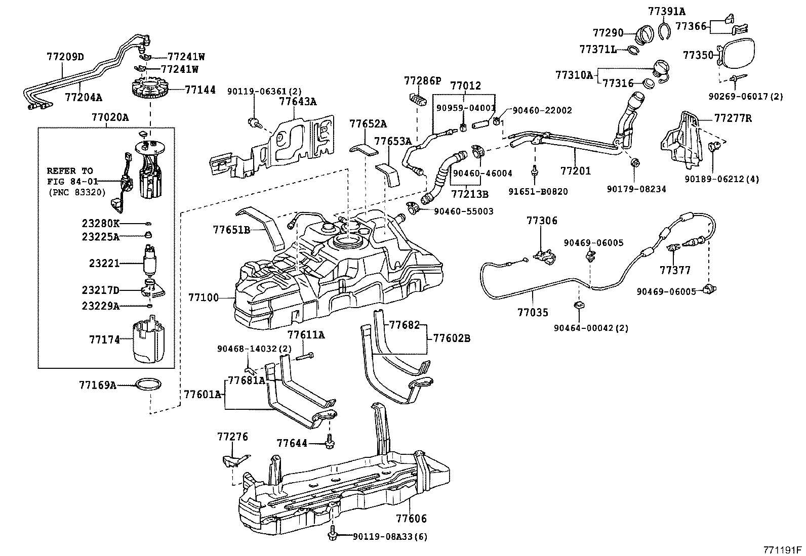  LAND CRUISER PRADO |  FUEL TANK TUBE