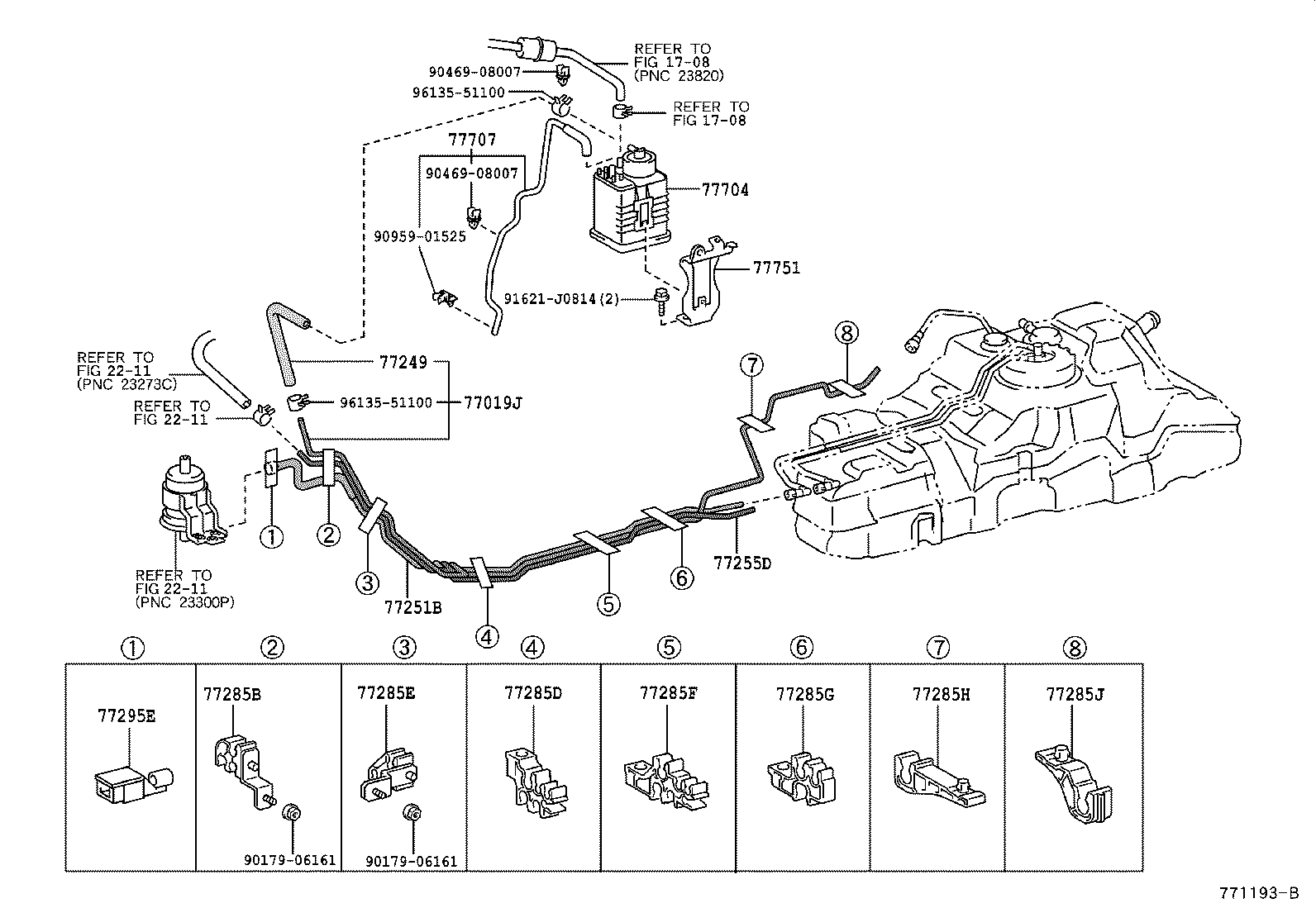  LAND CRUISER PRADO |  FUEL TANK TUBE