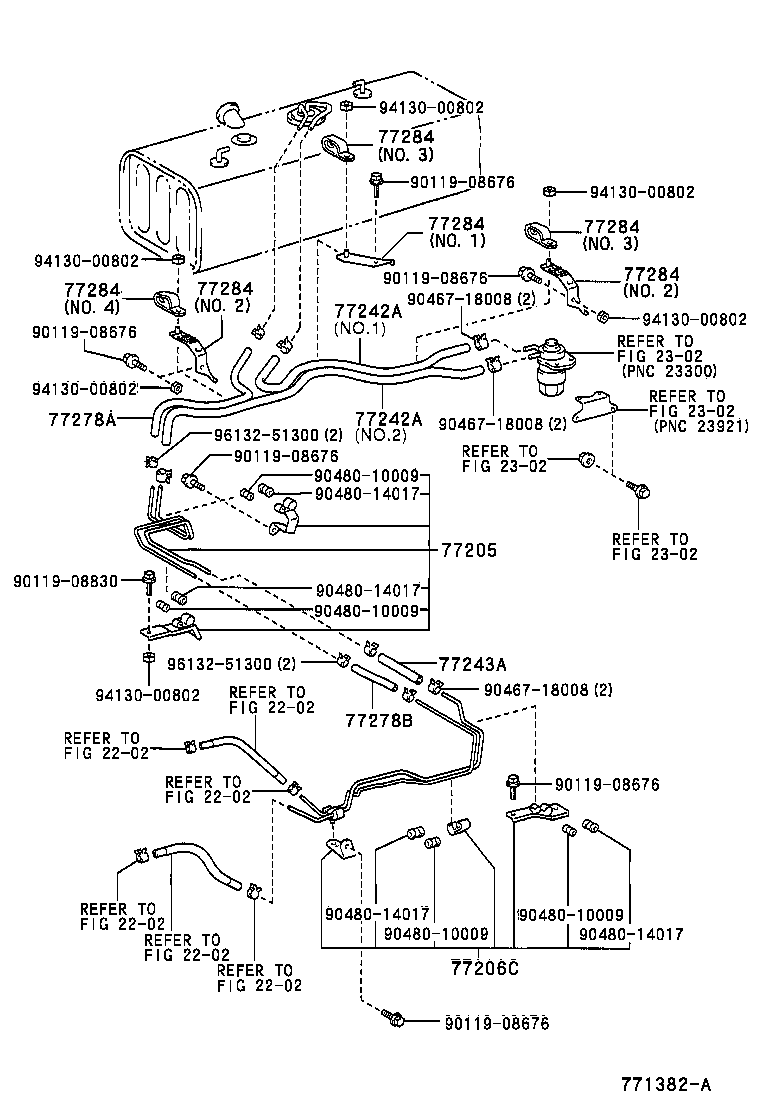  DYNA TOYOACE HV |  FUEL TANK TUBE