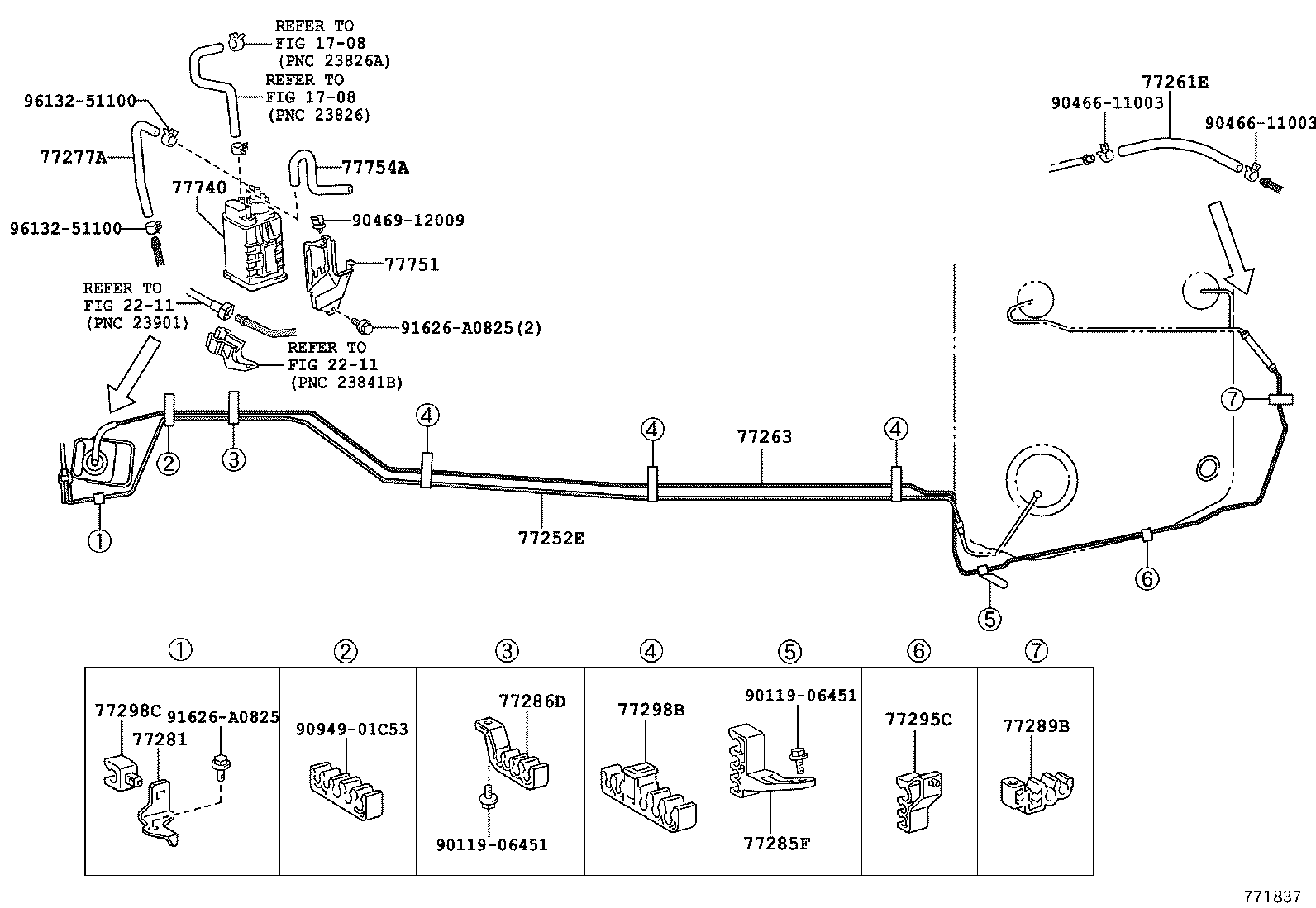  CAMRY |  FUEL TANK TUBE
