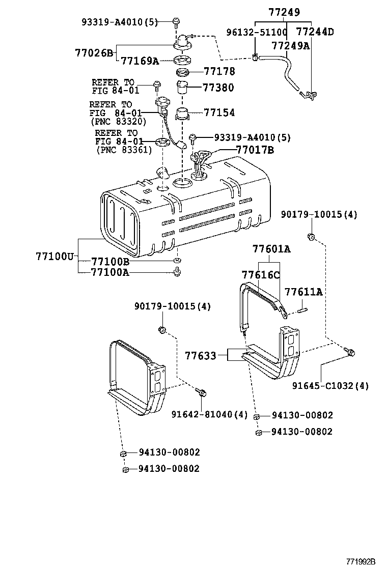  DYNA TOYOACE HV |  FUEL TANK TUBE