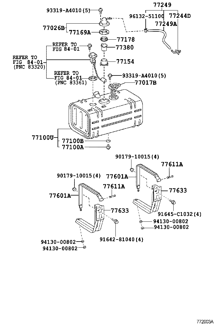 DYNA TOYOACE |  FUEL TANK TUBE