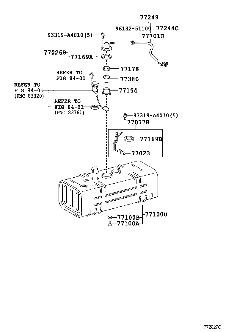  DYNA TOYOACE |  FUEL TANK TUBE