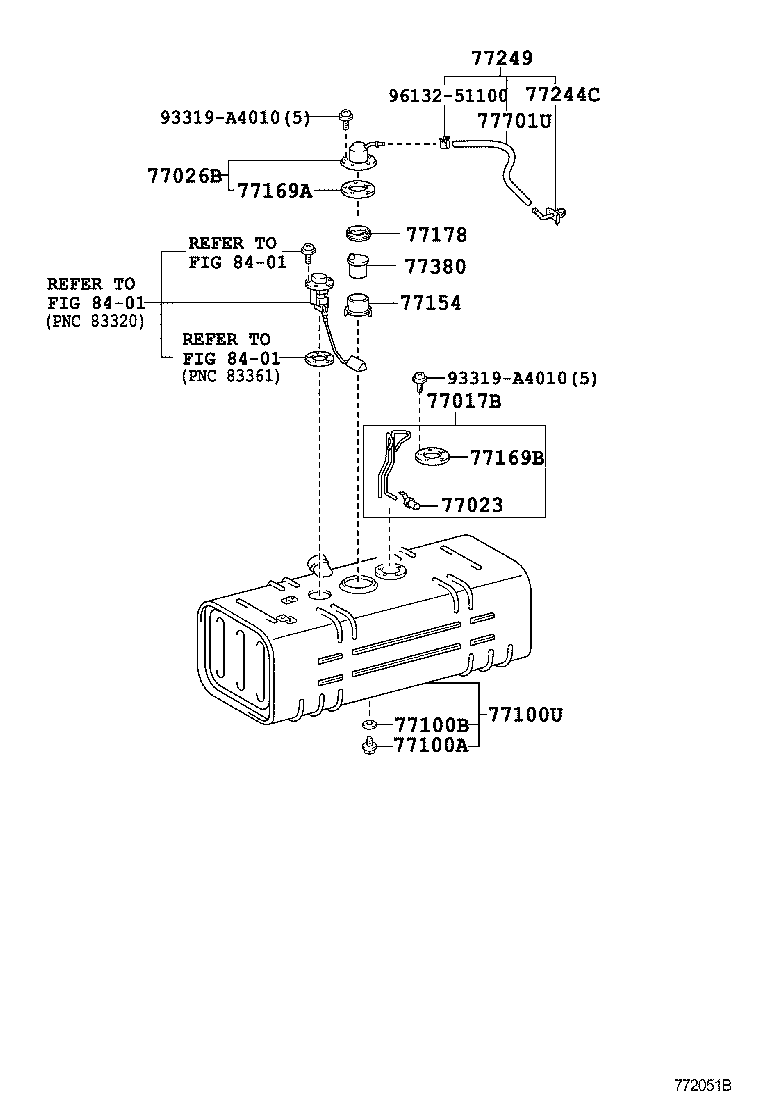  DYNA TOYOACE HV |  FUEL TANK TUBE