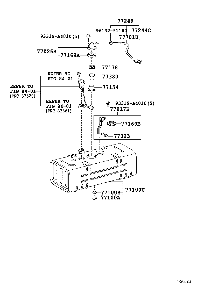  DYNA TOYOACE HV |  FUEL TANK TUBE